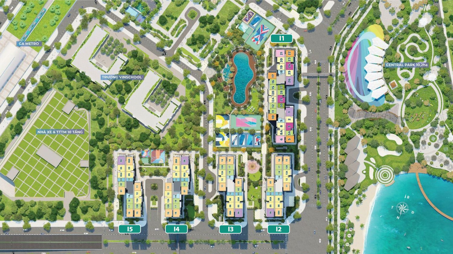 Mặt Bằng Tổng Thể Imperia Smart City